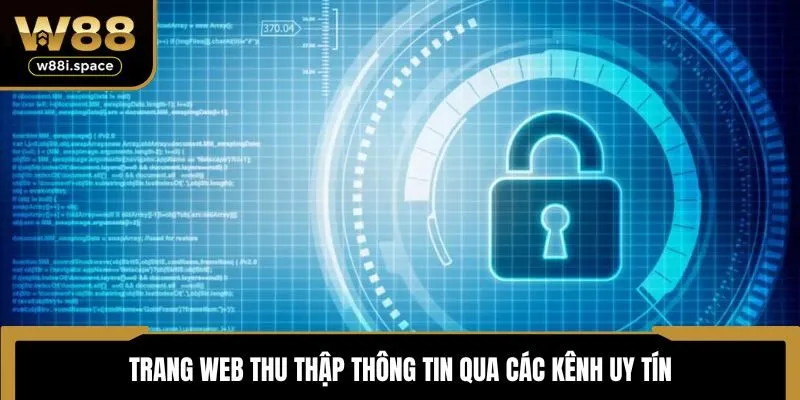 Chính Sách Bảo Mật W88 1 Trang web thu thập thông tin qua các kênh uy tín