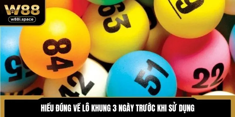 Lô Khung 3 Ngày - Cùng W88 Chiến Thắng Xổ Số Trực Tuyến Dễ Dàng 2 Hiểu đúng về lô khung 3 ngày trước khi sử dụng
