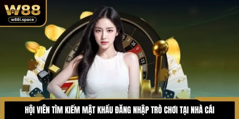 W88 20 Hội viên tìm kiếm mật khẩu đăng nhập trò chơi tại nhà cái