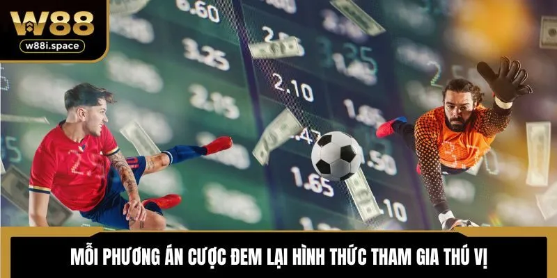 Kèo Handicap Là Gì? W88 Tổng Hợp Phương Thức Đặc Sắc 2025 3 Mỗi phương án cược đem lại hình thức tham gia thú vị