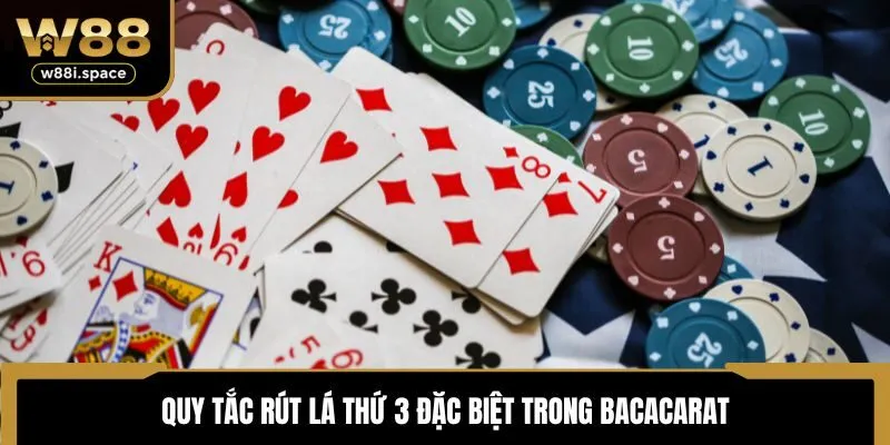 Quy tắc rút lá thứ 3 đặc biệt trong Bacacarat